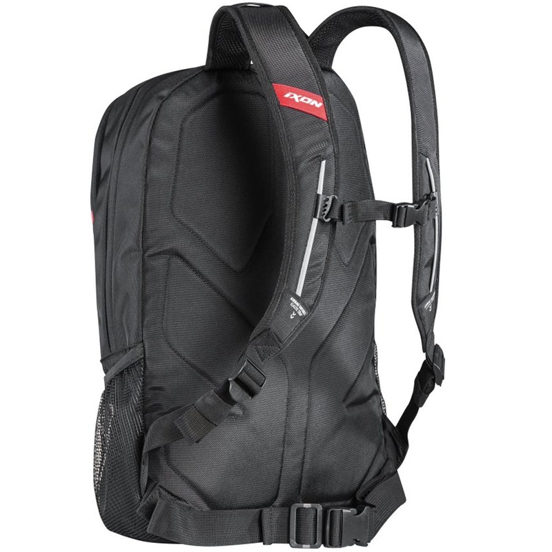 Мото раница IXON R-Tension 23 черно-бяло-червено