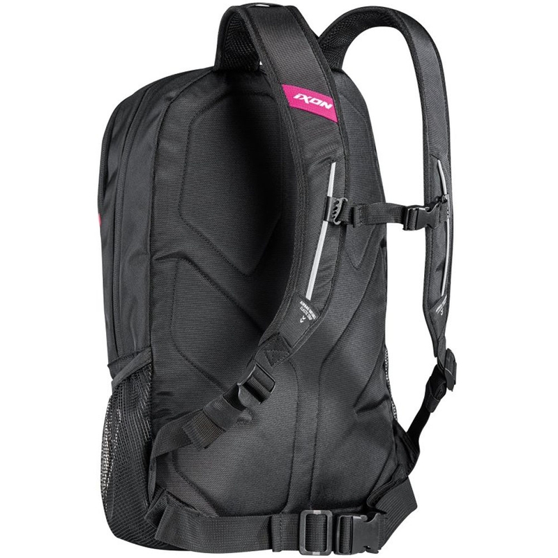 Мото раница IXON R-Tension 23 черно-бяло-розово