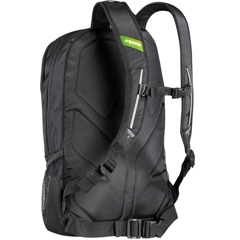 Мото раница IXON R-Tension 23 черно-бяло-зелено