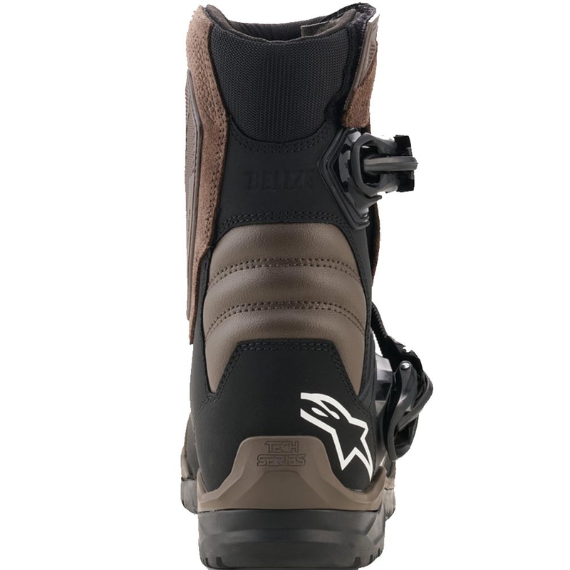 Мотоциклетни ботуши Alpinestars Belize V2 Drystar кафяво-черни