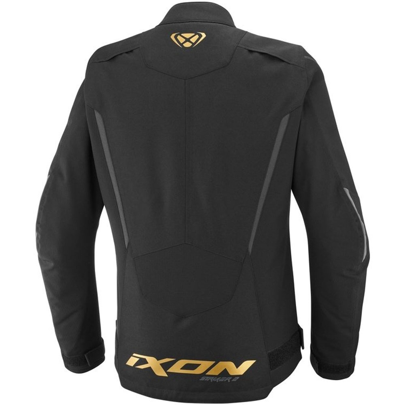 Дамско мотоциклетно яке IXON Striker 2 Lady, черно-златно