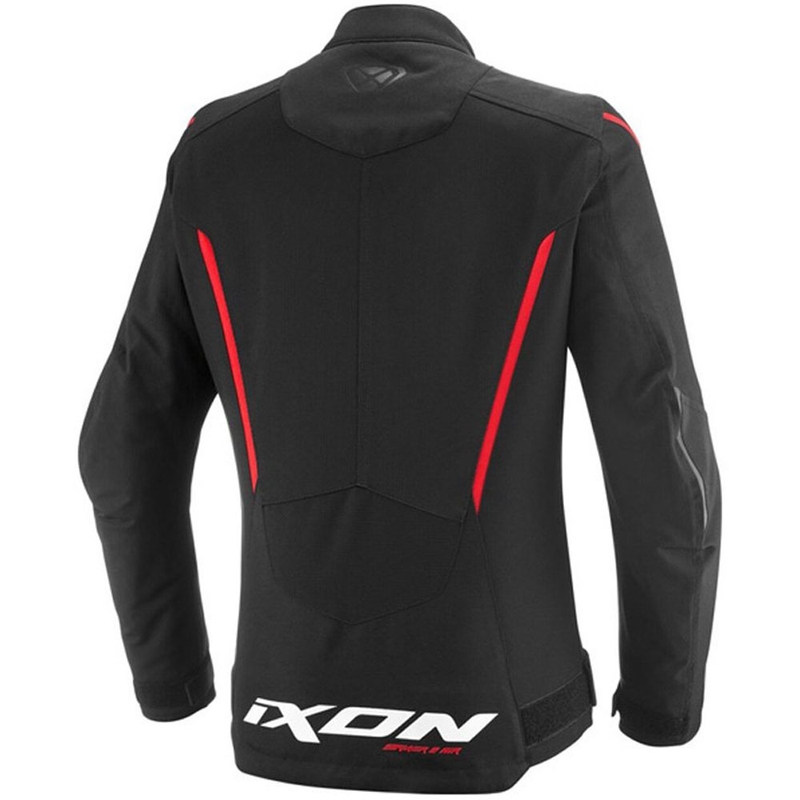 Дамско мотоциклетно яке IXON Striker 2 Air WP Lady черно-червено