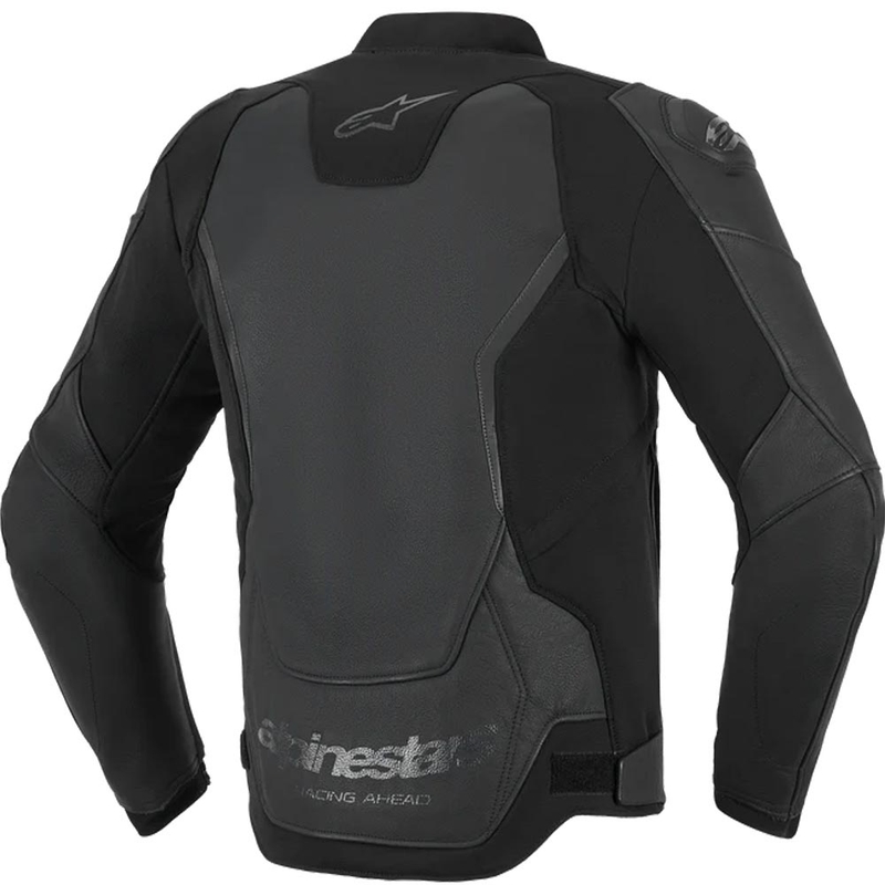 Кожено мотоциклетно яке Alpinestars GP Force V2 черно-черно