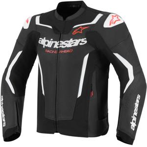 Кожено мотоциклетно яке Alpinestars GP Force V2 Airflow черно-бяло