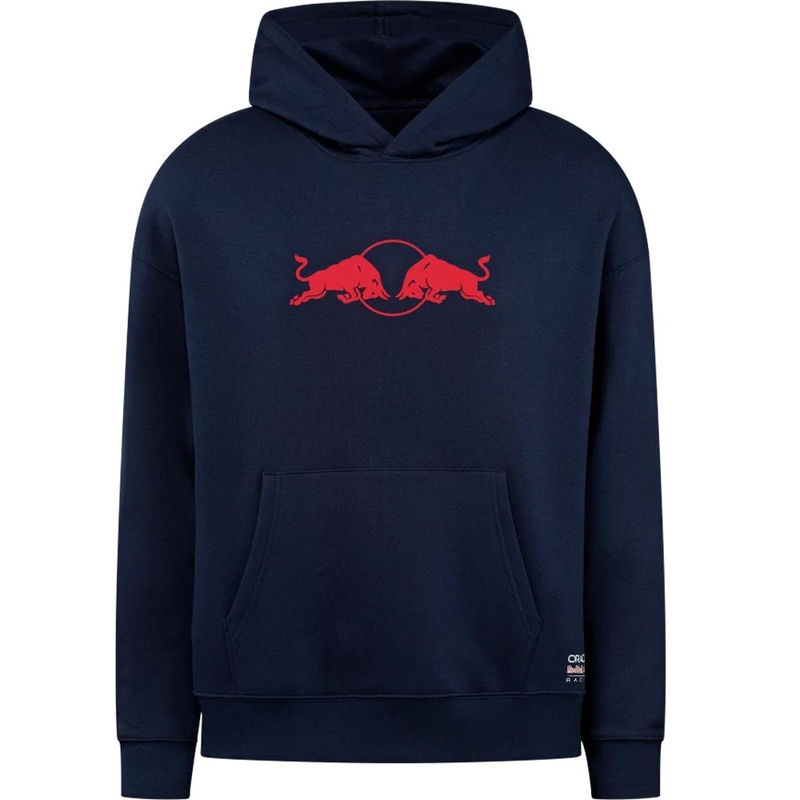 Суичър с качулка Oracle Red Bull Racing Spark в тъмносин цвят
