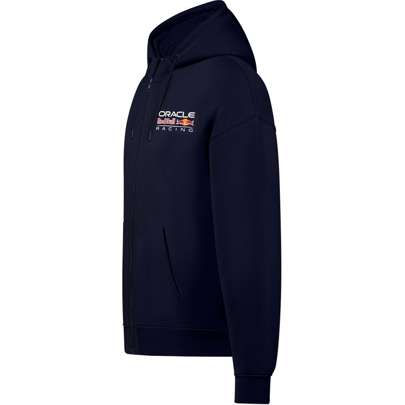 Суичър с цип Oracle Red Bull Racing в тъмносин цвят