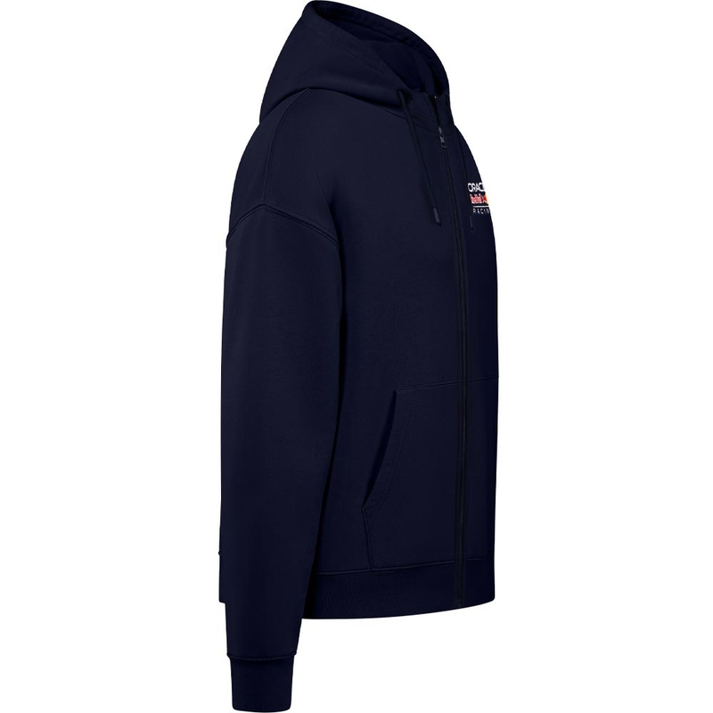 Суичър с цип Oracle Red Bull Racing в тъмносин цвят