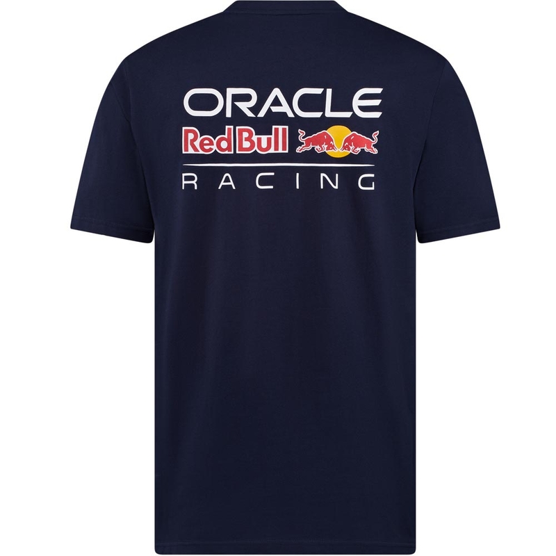 Тениска Oracle Red Bull Racing, състезателно издание, тъмносиня
