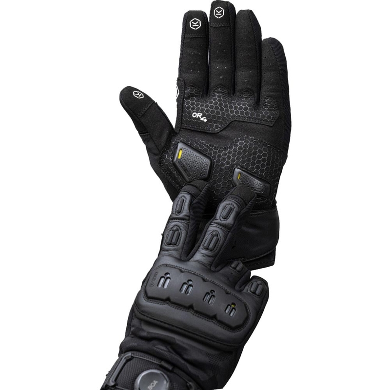 Мотоциклетни ръкавици Knox Orsa Textile OR4, черни