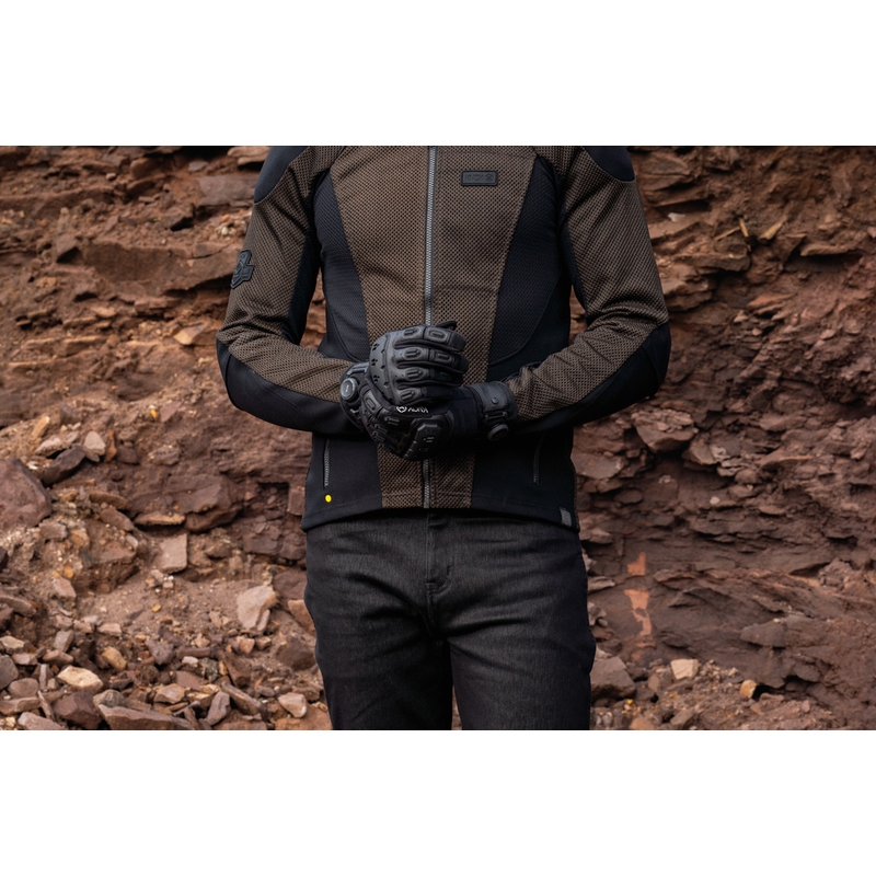 Мотоциклетни ръкавици Knox Orsa Textile OR4, черни