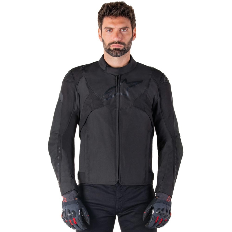 Alpinestars T-JAWS V4 Водоустойчиво мотоциклетно яке черно-черно