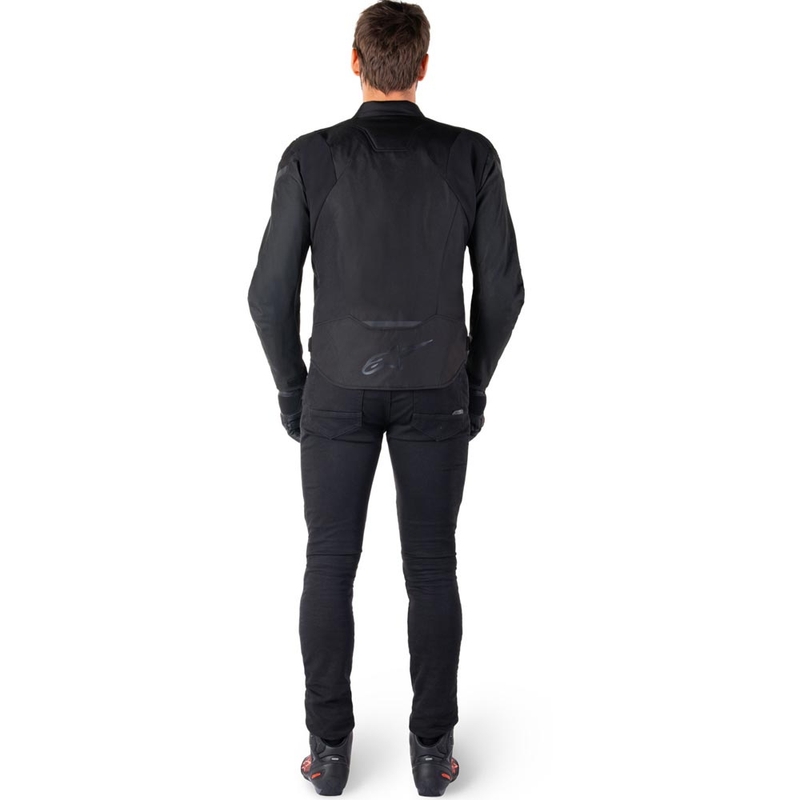 Alpinestars T-JAWS V4 Водоустойчиво мотоциклетно яке черно-черно