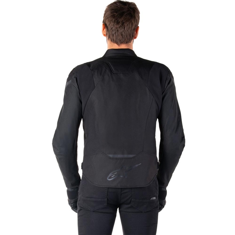 Alpinestars T-JAWS V4 Водоустойчиво мотоциклетно яке черно-черно