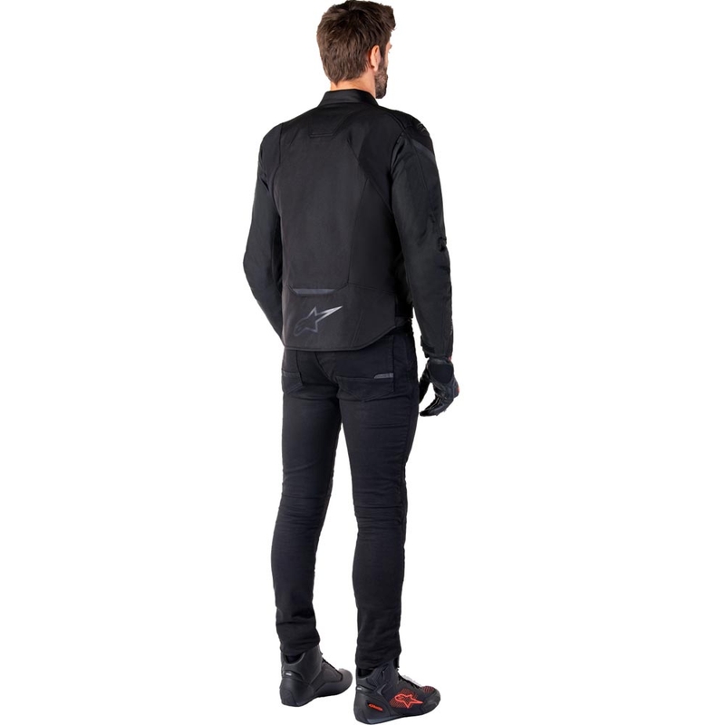 Alpinestars T-JAWS V4 Водоустойчиво мотоциклетно яке черно-черно