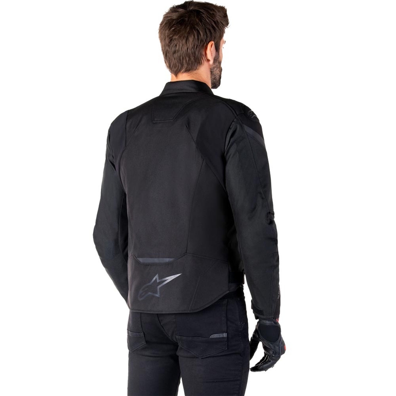 Alpinestars T-JAWS V4 Водоустойчиво мотоциклетно яке черно-черно