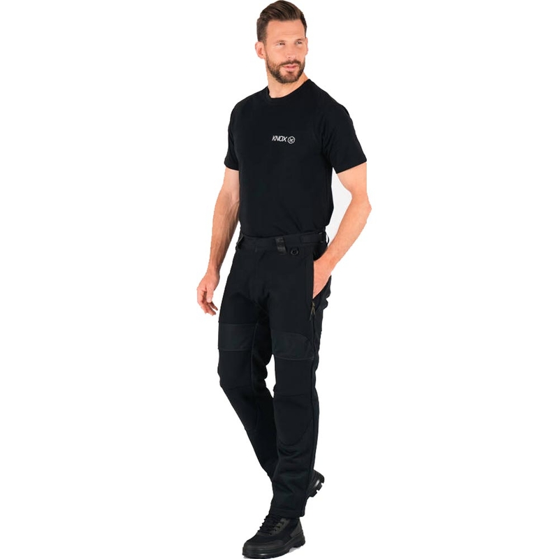 Черни мотоциклетни панталони Knox Urbane Pro Trousers MK2
