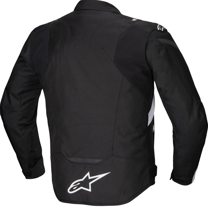 Alpinestars T-JAWS V4 Водоустойчиво мотоциклетно яке черно-бяло