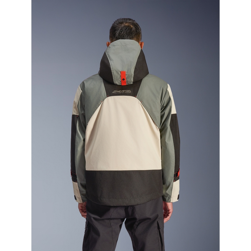 Водоустойчиво мотоциклетно яке Alpinestars Mospher, сиво-черно