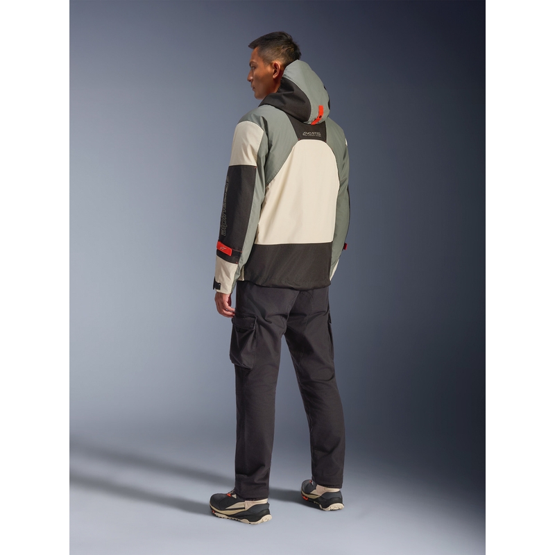 Водоустойчиво мотоциклетно яке Alpinestars Mospher, сиво-черно