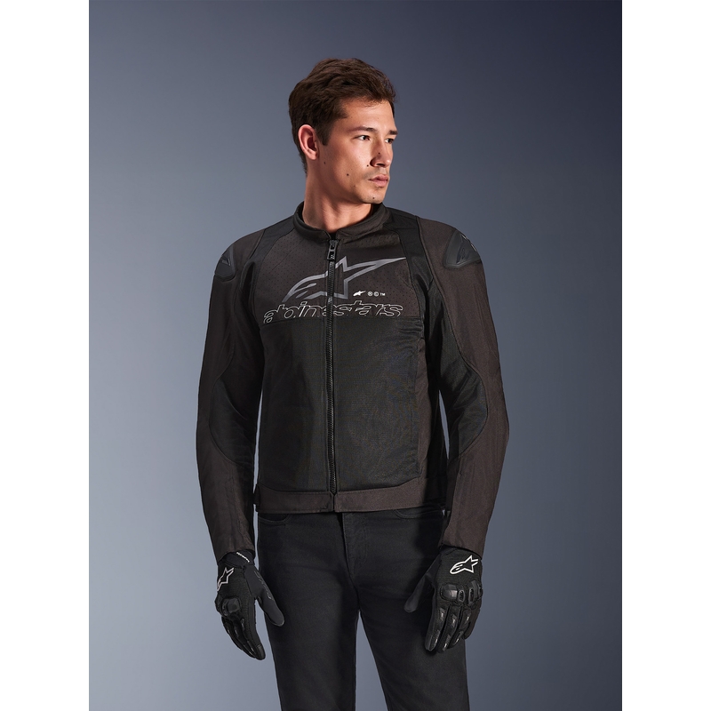 Мотоциклетно яке Alpinestars SMX Air черно-антрацитно