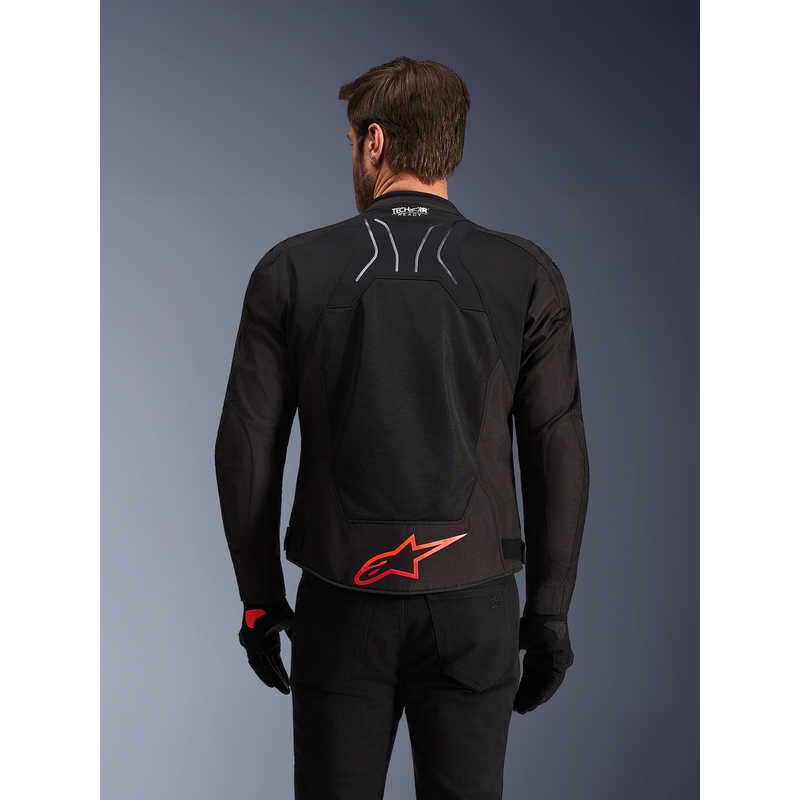 Яке за мотоциклет Alpinestars SMX Air, черно-червено-бяло