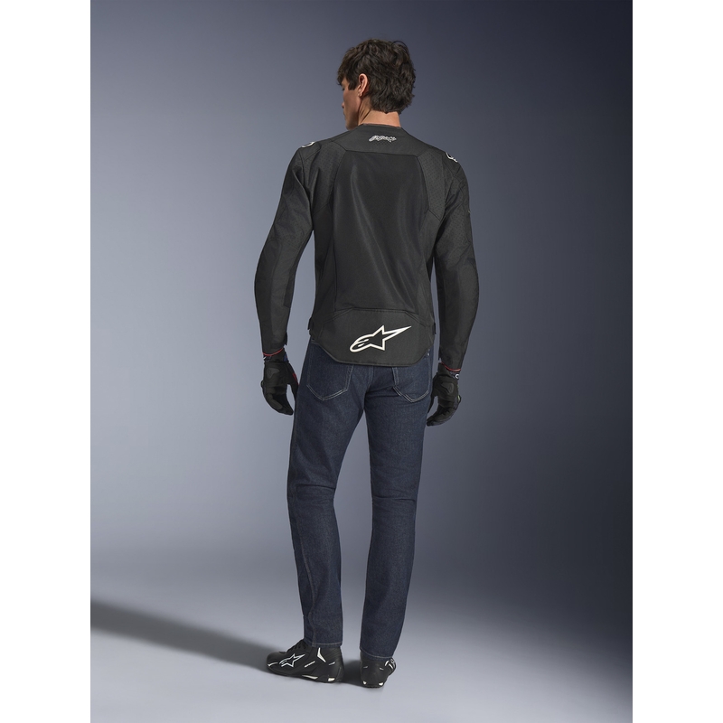 Мотоциклетно яке Alpinestars T-SPS Air V2 Monster FQ20, черно-бяла колекция
