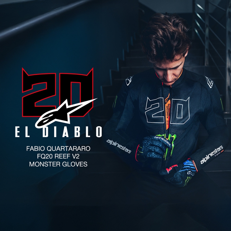 Мотоциклетно яке Alpinestars T-SPS Air V2 Monster FQ20, черно-бяла колекция
