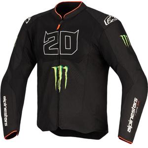 Мотоциклетно яке Alpinestars T-SPS Air V2 Monster FQ20, черно-бяла колекция