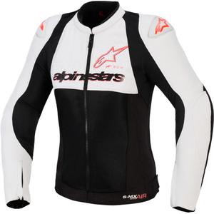 Дамско мотоциклетно яке Alpinestars Stella SMX Air, светло сиво-черно-розово