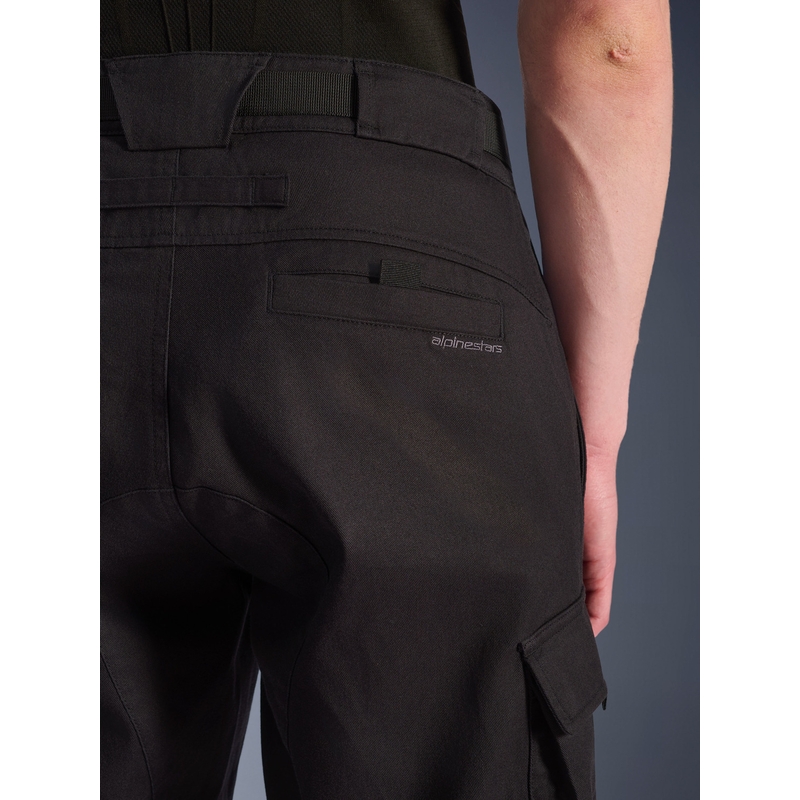 Мотоциклетни панталони Alpinestars Flex-AST Cargo черно-черно