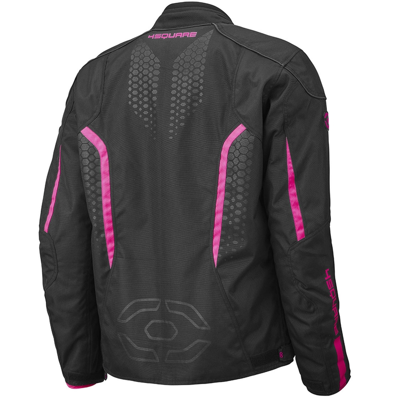 Дамско мотоциклетно яке 4SQUARE Sportster Dart черно-розово