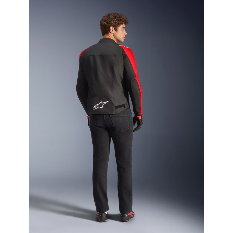 Alpinestars T-SPS 2 Водоустойчиво мотоциклетно яке, червено-черно-бяло