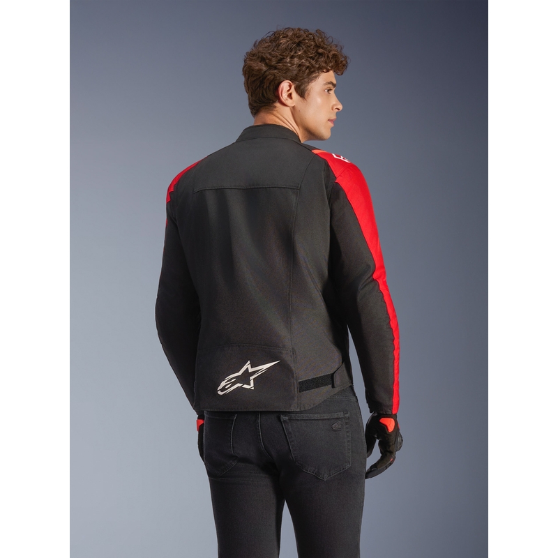 Alpinestars T-SPS 2 Водоустойчиво мотоциклетно яке, червено-черно-бяло