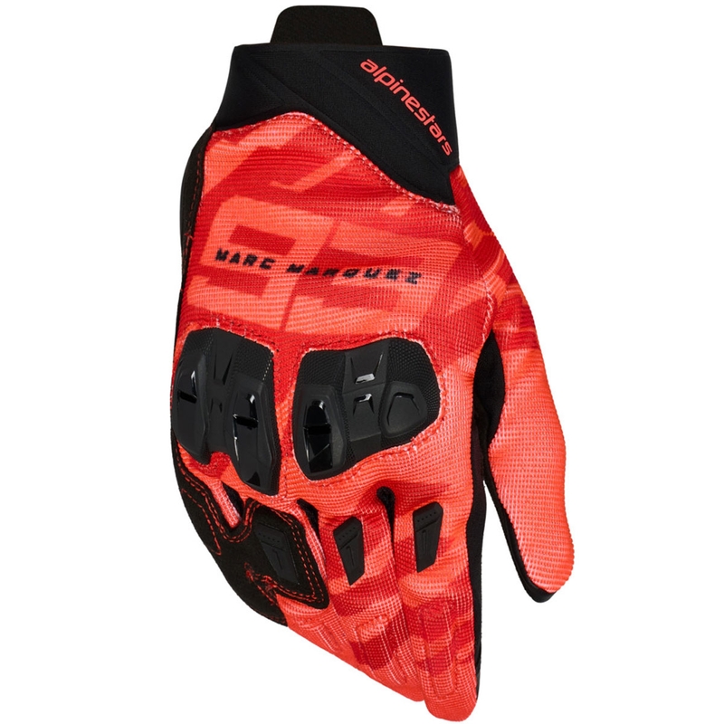 Мото ръкавици Alpinestars SP X 1 MM93 колекция флуоресцентно червено-червено-черно