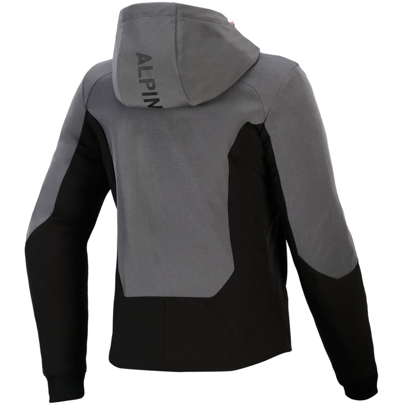 Дамско мотоциклетно яке Alpinestars Stella Radium Tech Hoodie, тъмносиво-черно-розово