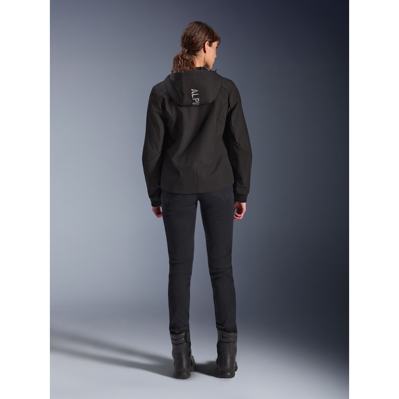 Дамско мотоциклетно яке Alpinestars Stella Radium Tech Hoodie, черно