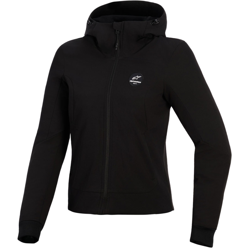 Дамско мотоциклетно яке Alpinestars Stella Radium Tech Hoodie, черно