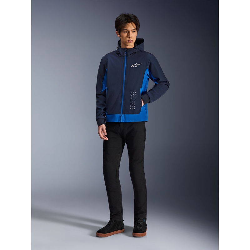 Alpinestars Radium Tech Hoodie мотоциклетен суитшърт, тъмносиньо-син