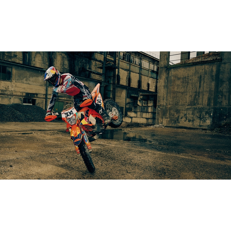 Alpinestars Techstar лимитирана серия Beast Coast мотокрос фланелка, сиво-черно-оранжева
