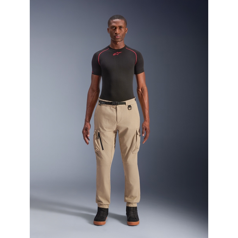 Мотоциклетни панталони Alpinestars Flex-AST Cargo, светлобежови