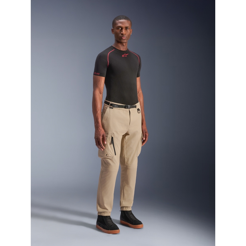 Мотоциклетни панталони Alpinestars Flex-AST Cargo, светлобежови