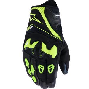 Мото ръкавици Alpinestars SP-R PRO черно-флуоресцентно жълто