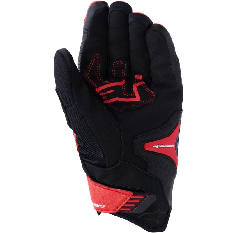 Мото ръкавици Alpinestars SP-R PRO червено-флуоресцентно червено-черно