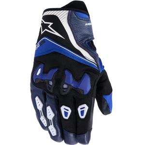 Мотоциклетни ръкавици Alpinestars SP-R PRO синьо-черно-бели