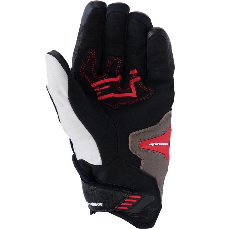 Мотоциклетни ръкавици Alpinestars SP-R PRO, светло сиво-кафяво-оранжеви