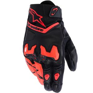 Мото ръкавици Alpinestars SP-R TECH черно-флуоресцентно червени