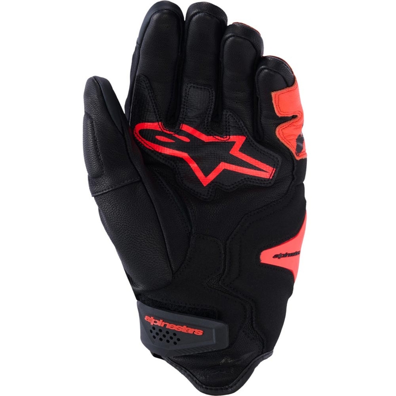 Мото ръкавици Alpinestars SP-R TECH черно-флуоресцентно червени