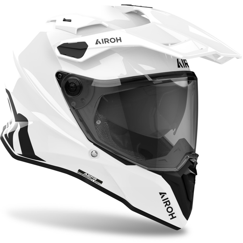 Ендуро каска Airoh Commander 2, цвят лъскаво бяло