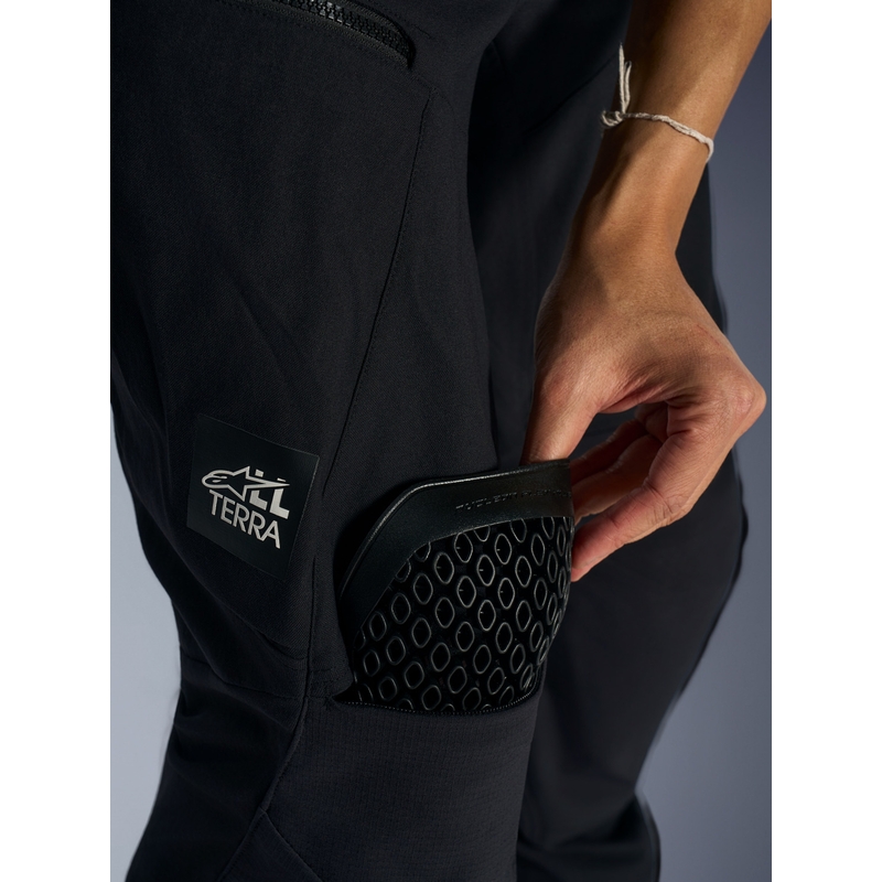 Къси мотоциклетни панталони Alpinestars Explore AST черни