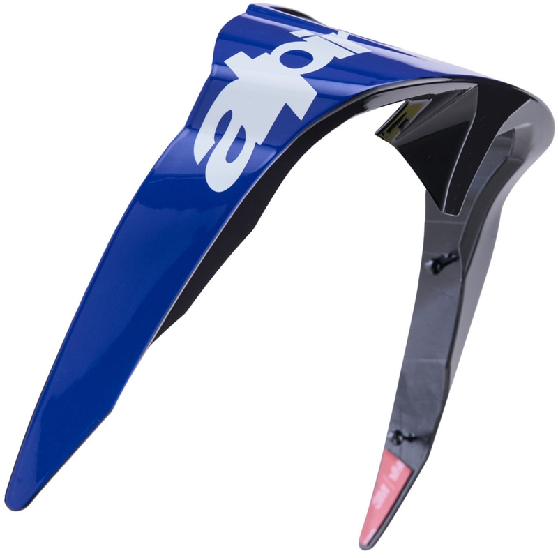 Аеродинамичен спойлер за мотоциклетна каска Alpinestars Supertech R10 Arius стандартен профил синьо-бяло-черно